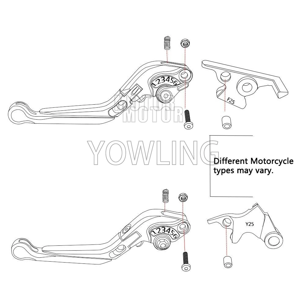 For SUZUKI GSXR GSX R 1000 2015 2016 2017 2018 2019 2020 2021 Motorcycle Adjustable Brake Clutch Lever Handle Grips GSXR 1000