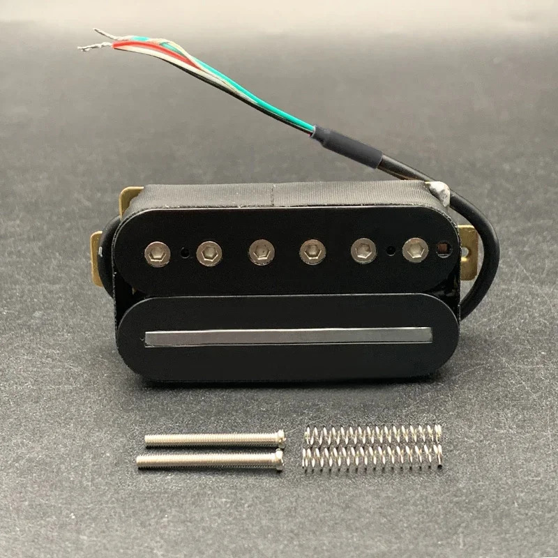 Electric Guitar Humbucker BLADE/Hex Screw Adjusting Dual Coil Guitar Pickup with 4 Conduct Cable Coil Splitting