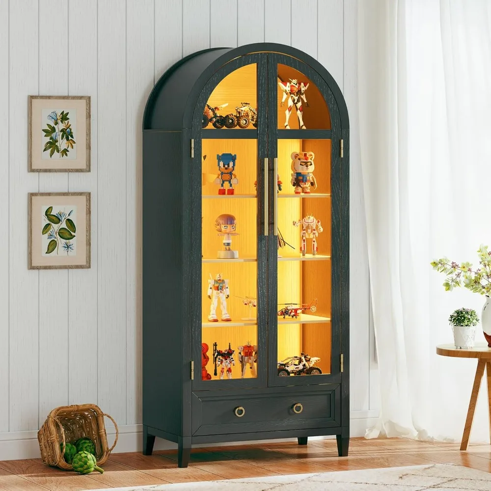 73" Tall Arched Dis… - image