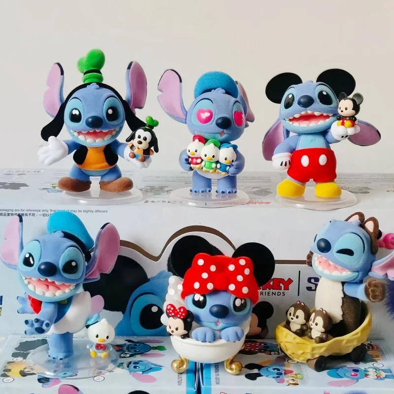 Chaud nouveau Original véritable Disney point Mania série Mickey et son ami point Cosbi boîte aveugle Anime périphérique jouets