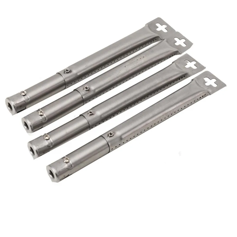 4 Teile/satz Universal BBQ Grill Rohr Einstellbare Edelstahl Grill Rohr Brenner Outdoor Indoor Gas Grillen Ersetzen Teile – Detail 9