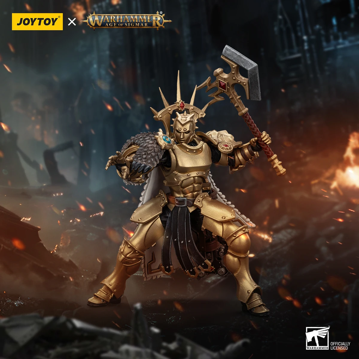 

[IN STOCK] JOYTOY Warhammer 40k 1/18 Action Figure Stormcast Eternals The Blacktalons Neave Blacktalon Anime Military Model Toys