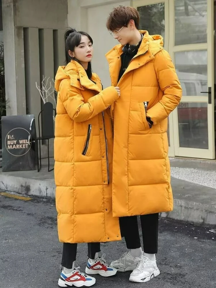 Winter High-quality Cold Resistant Down Jacket for Women and Men 2026 New Warm and Fashionable Hooded Long Cotton Jacket Canada