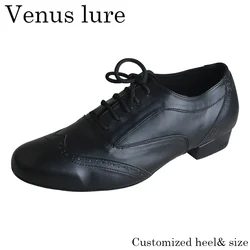 Venus Lure Customized Professional Sports Dance Shoes Man Dances Standard Dancing Shoes 1 Inch