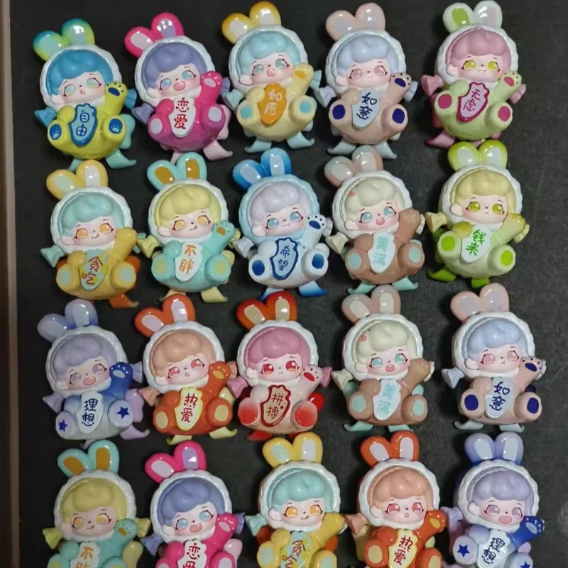 

Kaka Rabbit Doll Blind Bag Mini Cute Mystery Box Collection Anime Action Doll Desktop Decoration Gift for Collection Enthusiasts