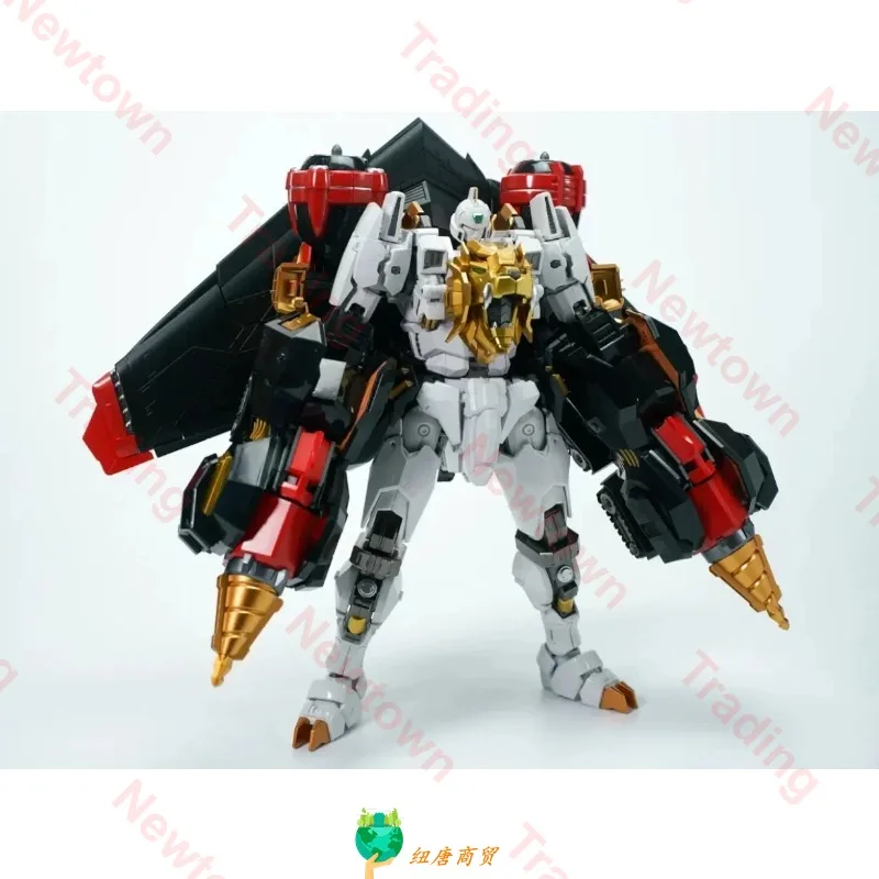 In Stock Baowang Model KO POSE+ METAL The King of Braves GaoGaiGar Transformation Combination Alloy Finished Goods Action Figure