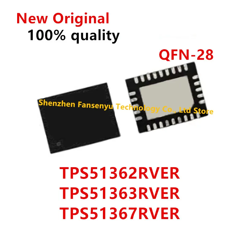 (5piece)100% New TPS51362 TPS51363 TPS51367 TPS51362RVER TPS51363RVER TPS51367RVER QFN-28 Chipset