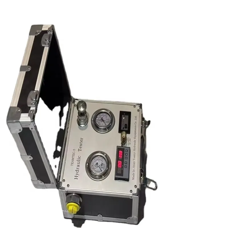 جهاز اختبار ضغط وتدفق المحرك الهيدروليكي المحمول، معدات اختبار المضخة الهيدروليكية الرقمية #5