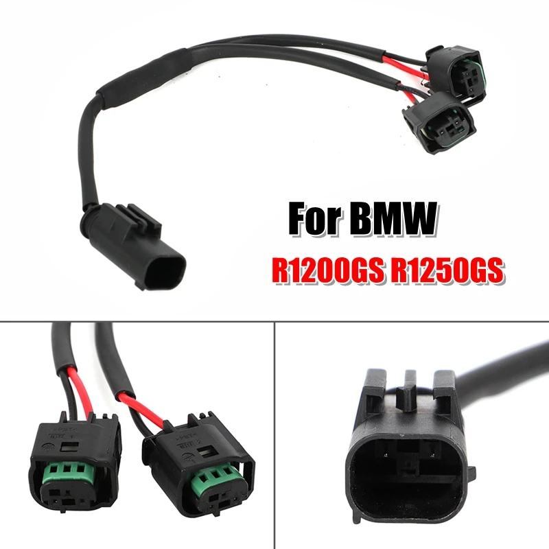 Motorcycle Quick Connect Cable Set For BMW R1200GS R1250GS R 1200 1250 R RS R18 RnineT Shunt Circuit Socket Extension Adapter