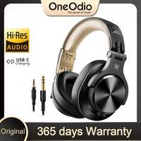 Oneodio Fusion A70 Wireless Bluetooth Headphones Bluetooth 5.2 Headphones Hi-Res Audio Over Ear 72H Playtime Professional Stud