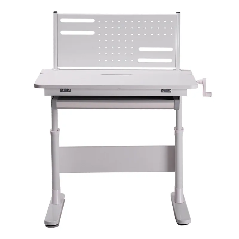 طاولة دراسة للأطفال، مكتب تدريب علاجي، طاولة مكعبات البناء، ارتفاع كرنك اليد، مكتب قابل للتعديل، رفع مكتب الكمبيوتر