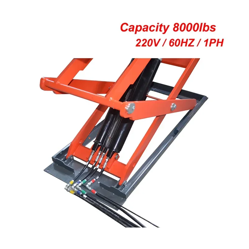 Workshop Direct Factory Portable Automatic Hydraulic Customization Ultra Thin Small Tyre Scissor Car Lift For Sale