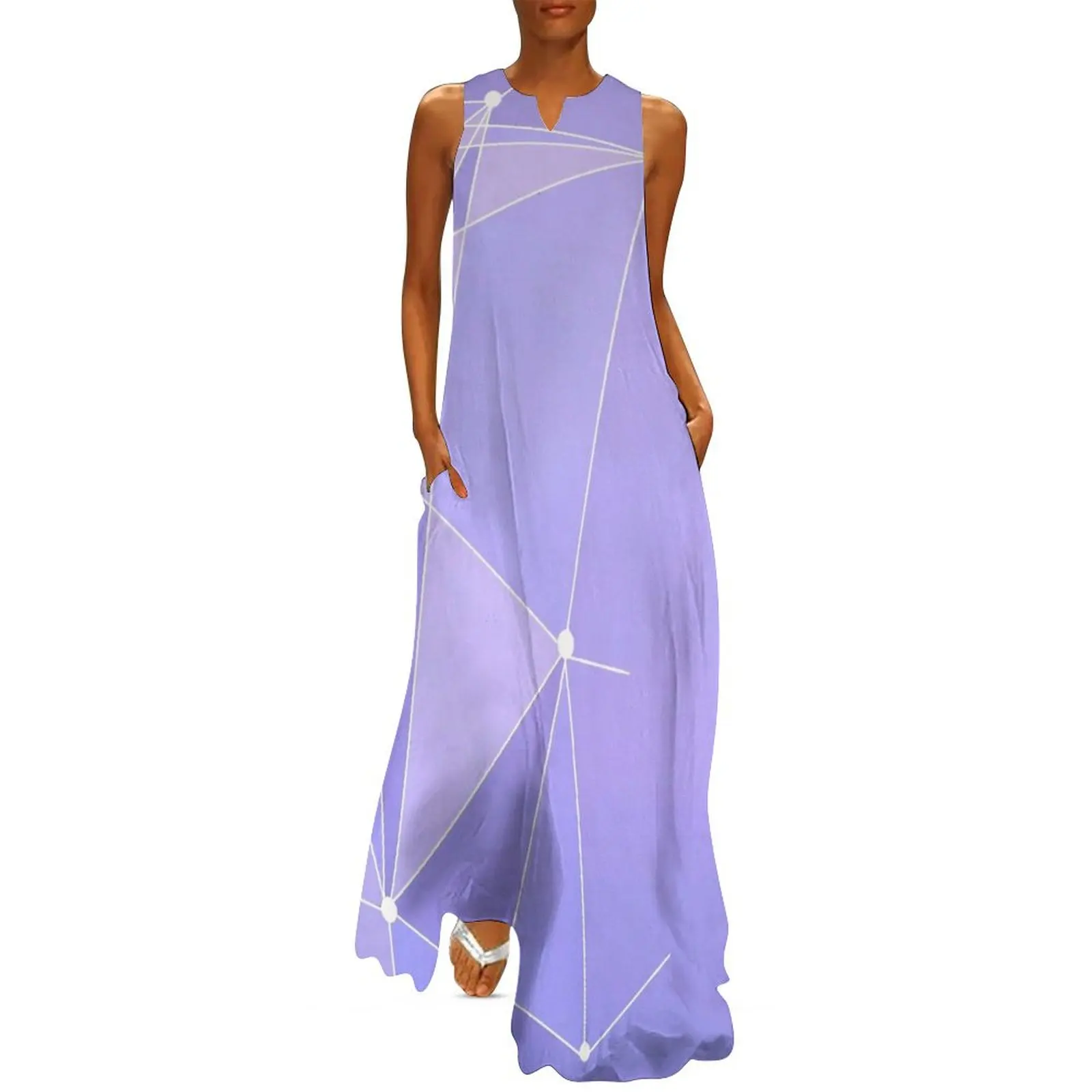 

Purple Wall 2.0 Long Dress Dress woman Women long dress