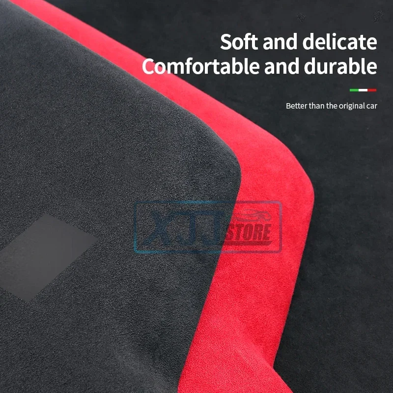 For Cadillac CT5 2024 2023 2022 2021 2019 Made of Alcantara Suede Pretective Armrest Shell Central Lid Cap Shell Cover Panel