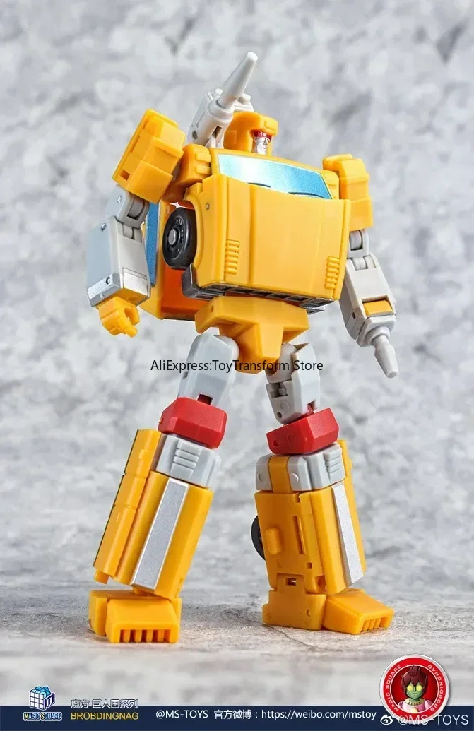 Jouet de transformation MS TOYS Magic Square MS-B09Y Trailblazer Jaune Version spéciale Action Figure Collection Cadeau de Noël