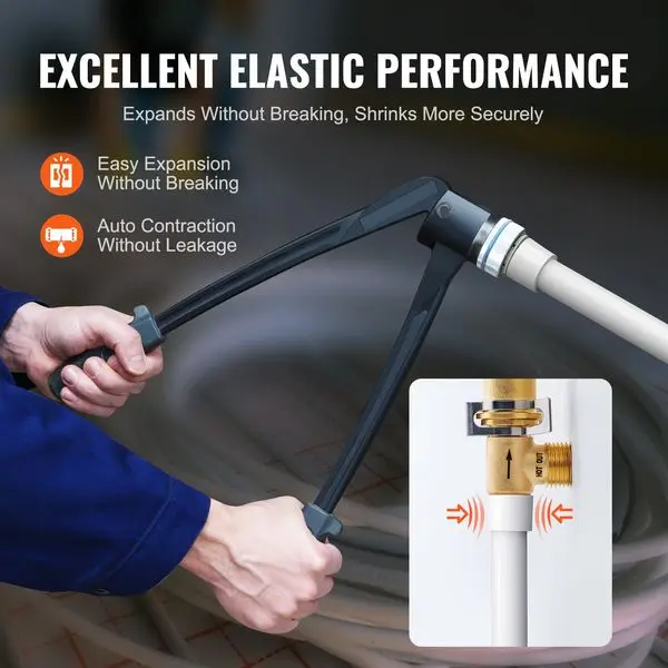 VEVOR PEX パイプ 3/4 インチ、長さ 100 フィート PEX-A 飲料水用フレキシブルパイプチューブ、温水/冷水用 Pex 水道管