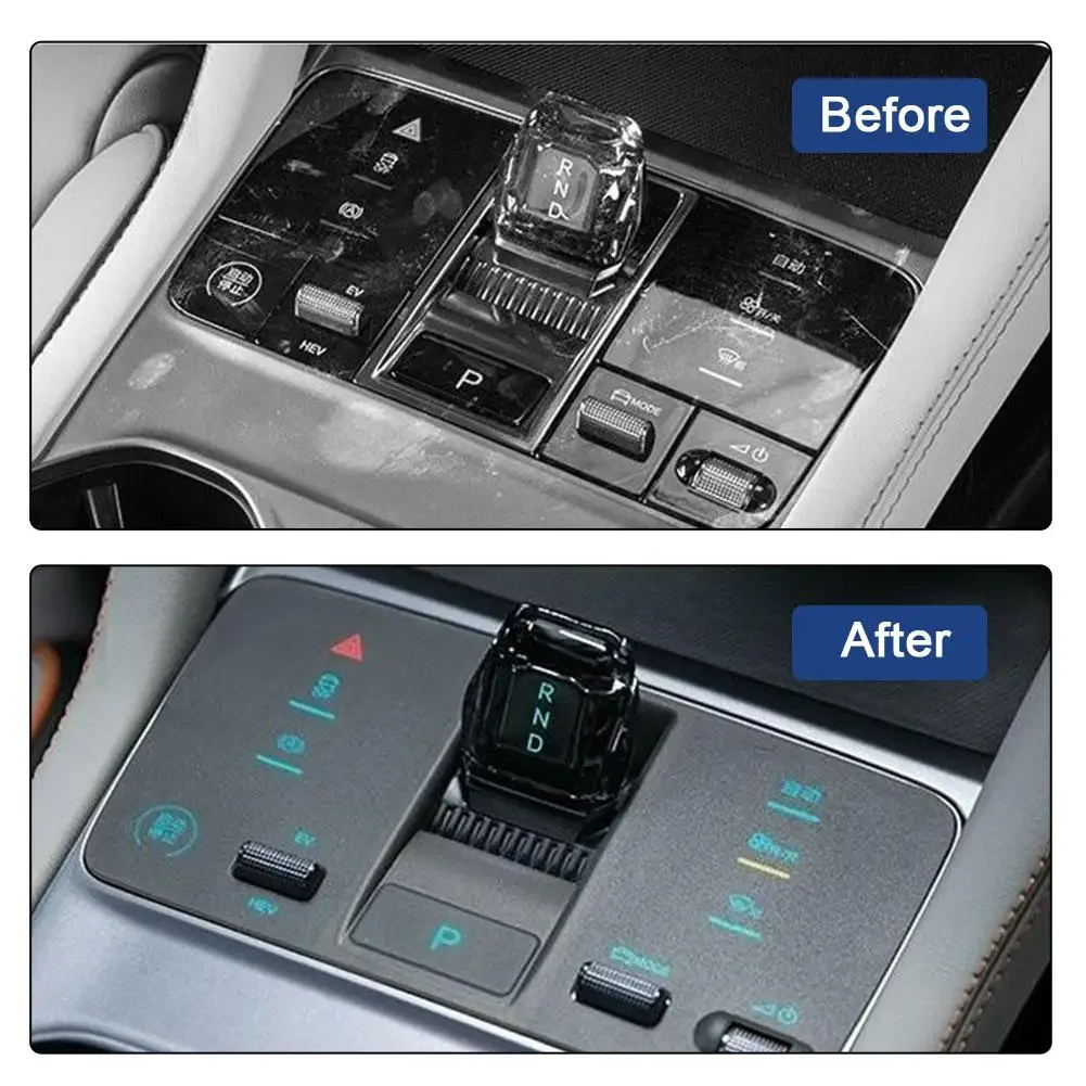 Auto Zentrale Steuerung Schutzhülle Zentrale Steuerung Panel Taste Abdeckung Schutz Pad Für BYD Song Plus Champion Edition – Detail 7