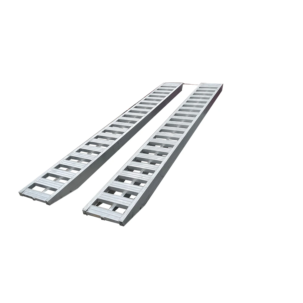 

4.5M Heavy Duty Aluminum Portable Ramp 5 Ton Capacity Off-Road Vehicle Terminal Car Track Cultivator Wheeled Vehicle