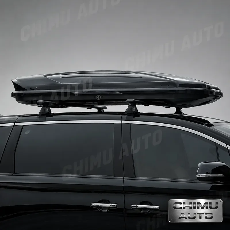 【CHIMU AUTO】 Ultra Thin Universal Roof Rack Cargo Carrier Luggage Box for Car SUV Van Truck Auto Top Storage Basket