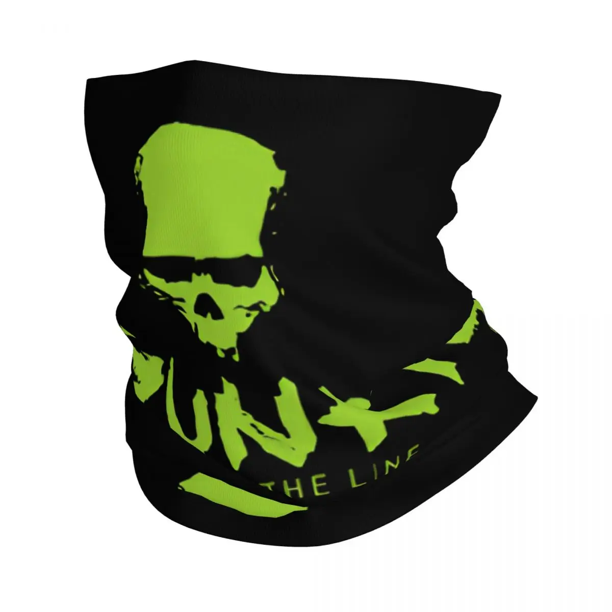 Gunki LOGO Bandana Neck Cover Printed Fishing Magic Scarf Multi-use Balaclava Hiking for Men Women Adult All Season