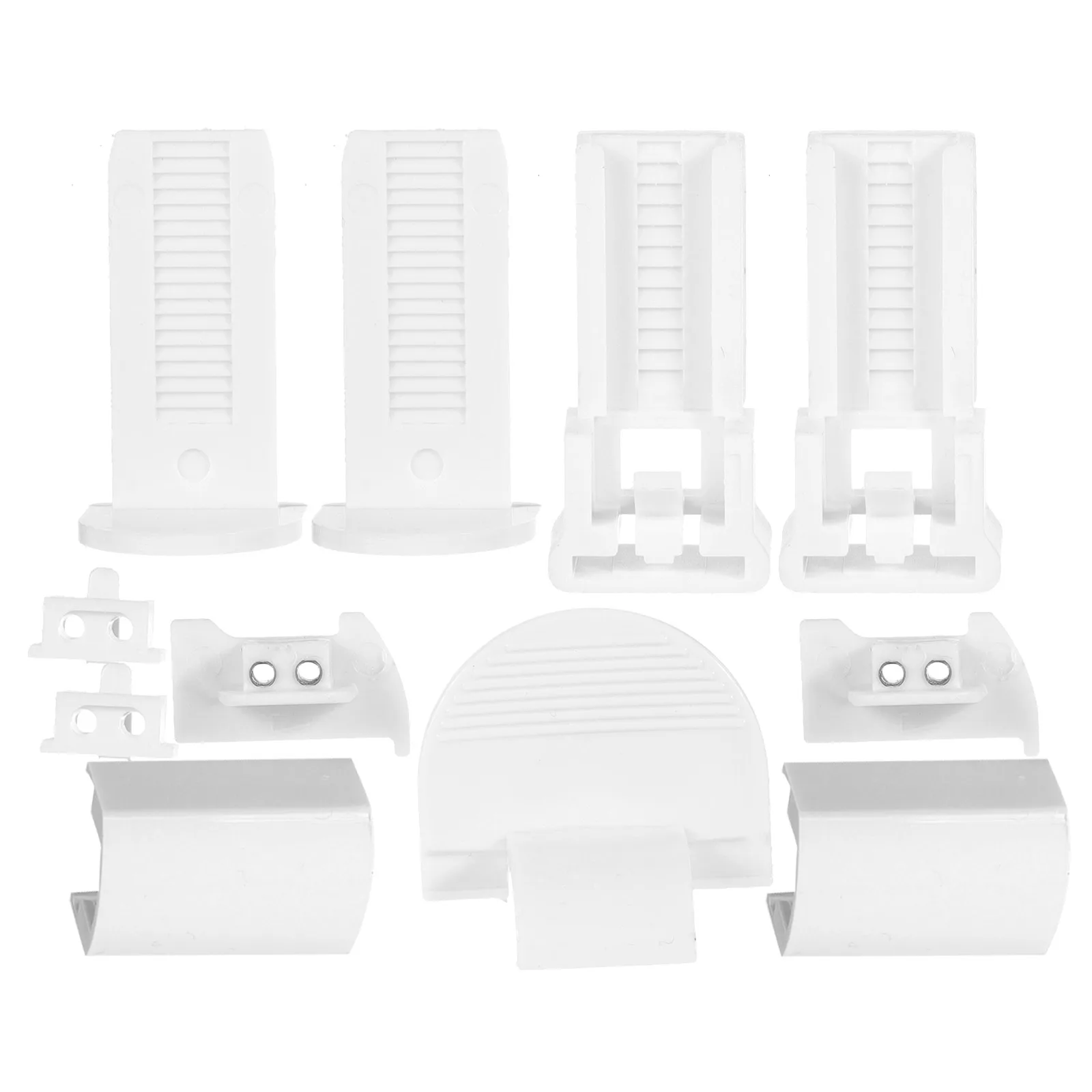 

1 set Pleated Blind Accessories Roller DIY Replacement Fittings Sturdy Plastic Durable Easy Install Home Office Bedroom Use