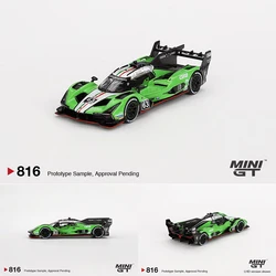 PreSale MINIGT 816 1:64 SC63 2024 IMSA Diecast Car Model Collection Toys