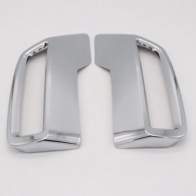 For Peugeot 3008 5008 Allure 2017-2023 ABS Chrome Rear Exhaust Muffler End Pipe Cover Trim Car-Styling Exterior Part Accessories