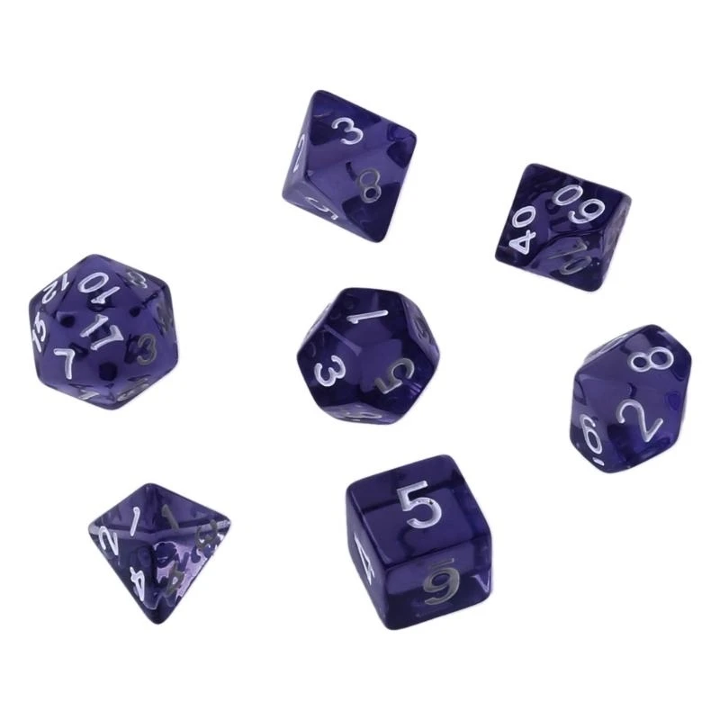 G7NF D4 D6 D8 D10 D12 D20 Game Set