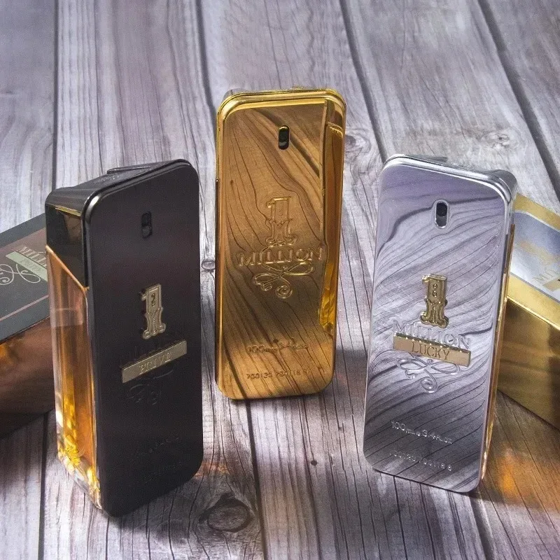 Profumo di lusso Premium Fragranza da uomo Oro Un milione 100ml, Profumo da uomo Prega Fragranza Woody Dupes Regalo per il fidanzato