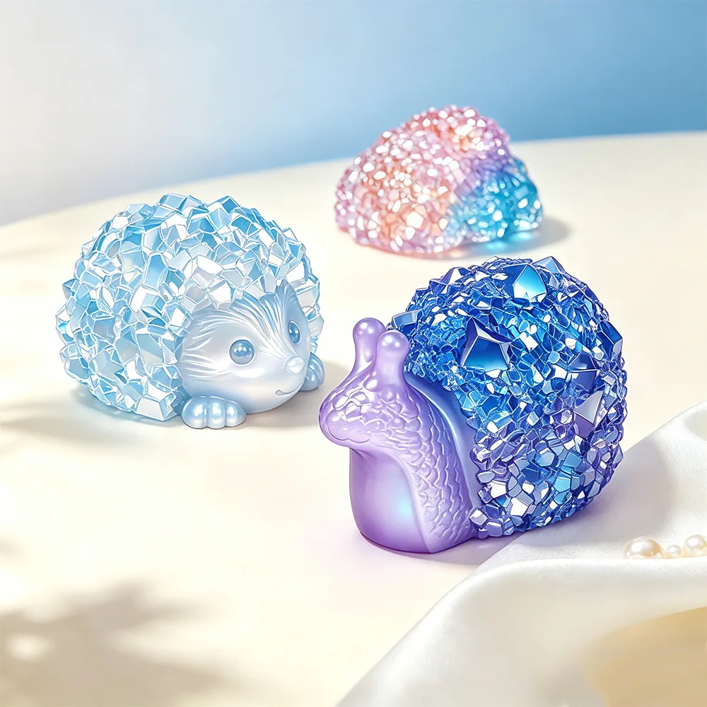 3D Diamond Animal Silicone Mold DIY Turtle Snail Key Chains Bag Hanging Decoration Epoxy Resin Mold Candle Molds