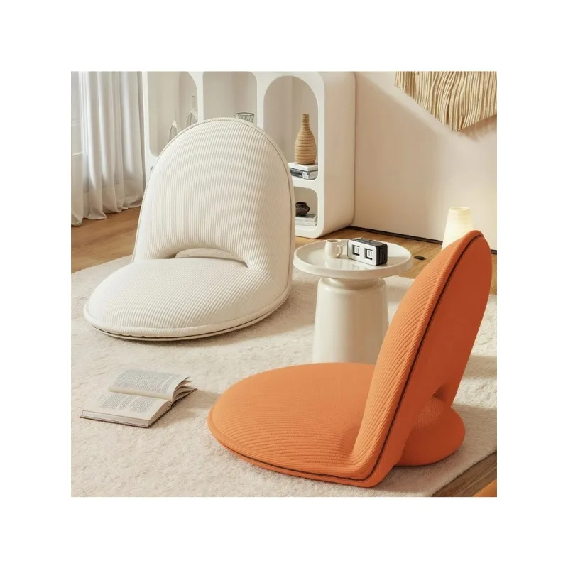 

Foldable Backrest Tatami Lounger for Sitting & Sleeping, Small Space Bed for Bay Window Guest, Convertible Floor Cushion Chair