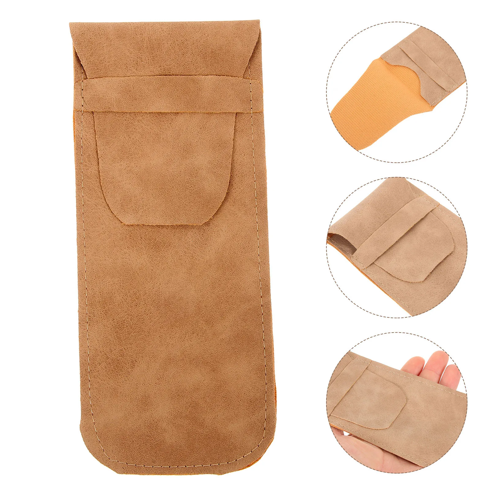 

Glasses Storage Pouch for Sunglasses and Eyeglasses Portable Protective Case Small Soft for Men and Women