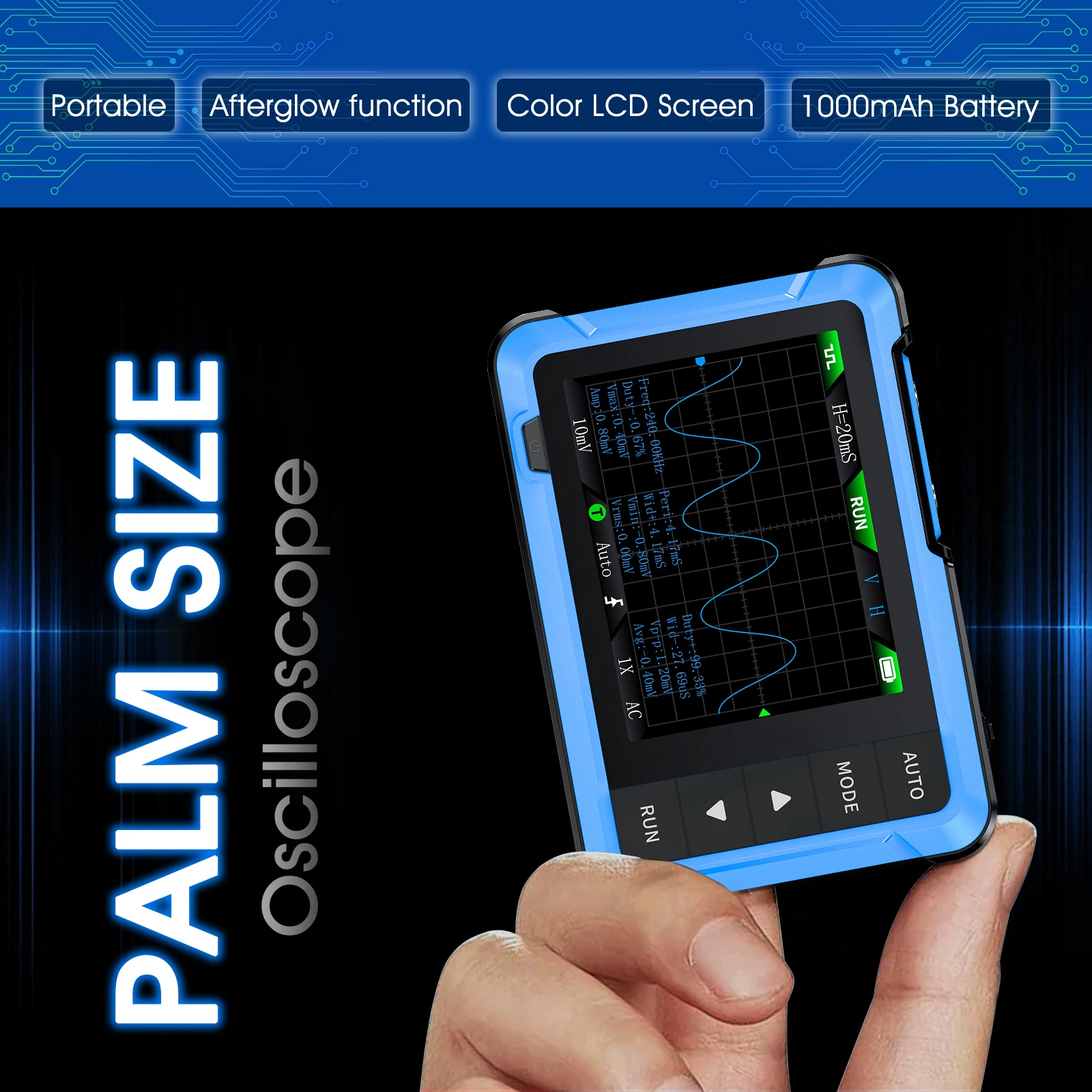 FNIRSI DSO510 Handheld Digital - Fnirsi Digital Oscilloscope Handheld 评论和价格