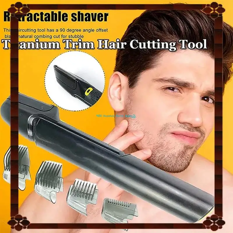 ماكينة تشذيب شعر الجسم للرجال، ماكينة حلاقة الجسم للرجال، ماكينة تشذيب اللحية الكهربائية المقاومة للماء، ماكينة تشذيب الجسم اللاسلكية، سهلة التركيب
