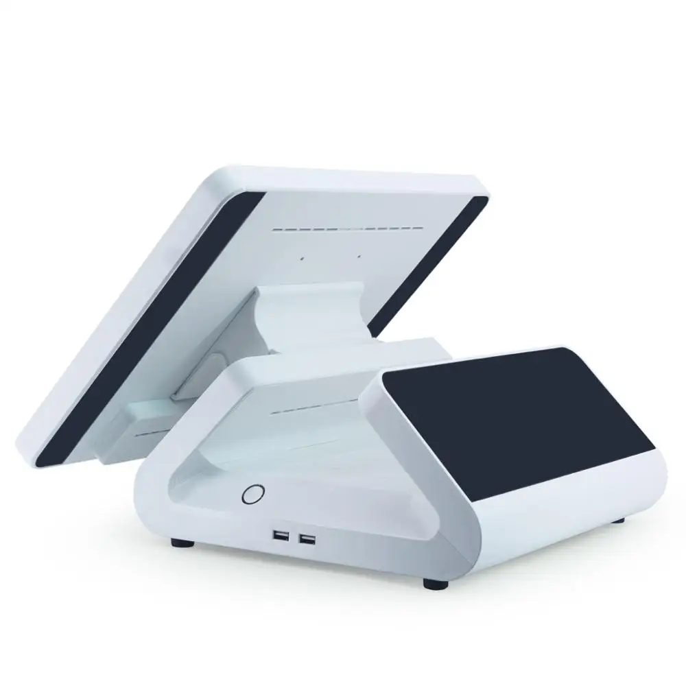 Stylish table touch POS 10 points capacitive touch Epos POS machine for  Convenient Store  Coffee shop Ture Flat Screen