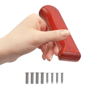 Wooden Cutter Handle Replacement Grip For Kitchen Food Cutter Ergonomic Handle With Comfort Grip Knife Accessory For