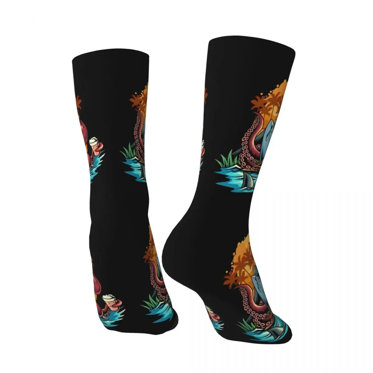 Deep Diving Helmet Sock Printed Man Polyester