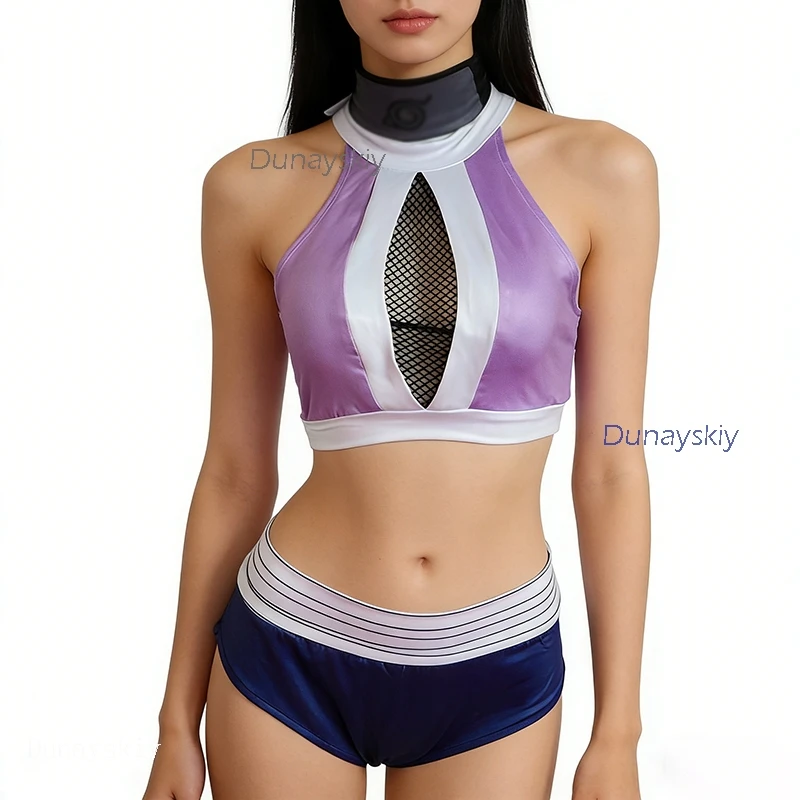 

Hyyuga Cosplay Hinnata Doujin Style Clothing Costumes Summer Sexy Style Women Halloween Anime Roleplay Outfits Swimsuit Beach