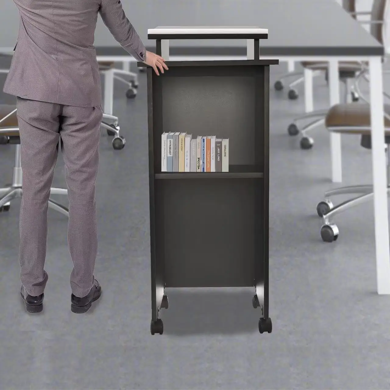 حامل عرض المؤتمرات، حامل عرض تقديمي محمول للدصول الدراسية، مكتب متحرك لكنيسة الفصل الدراسي