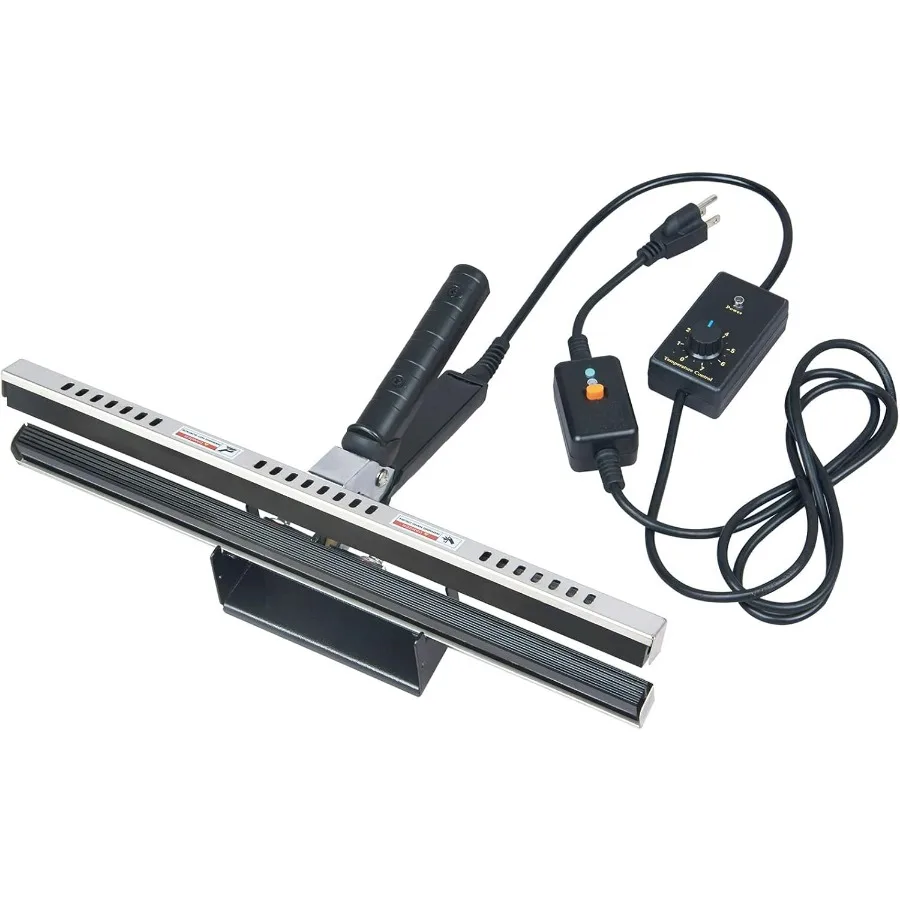 Heat Crimp Sealer FDR400 16 inch Mylar Bag Sealer with 15mm Sealing Width Ideal for Kraft Paper Bags and BOPP Bags in Food Pack