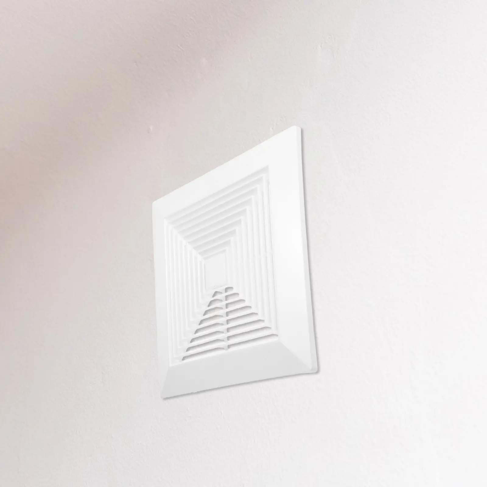 

11.8x11.8 Inch Bathroom Exhaust Fan Cover Square Spring Loaded Ceiling Exhaust Grille for Quick Removal Air Circulation Bathroom
