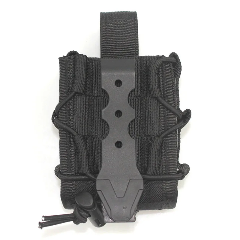 Nylon Handcuff Open Top Waist Belt Bag Handcuff Holder Wear-resistant Handcuff Holsters Hunting Accessories Tactical equipment