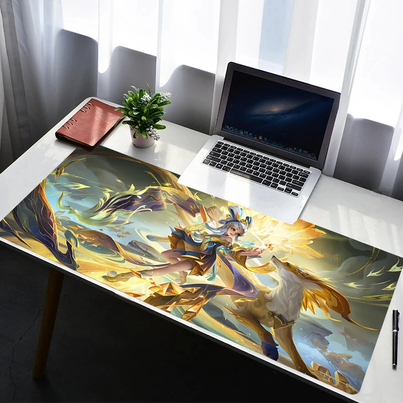 Mouse Pad PC Non Slip Rubber Mousepad Laptop Gamer Cabinet Keyboard Pad Office H-honor of Kings Computer Gaming Desk Mouse Mat