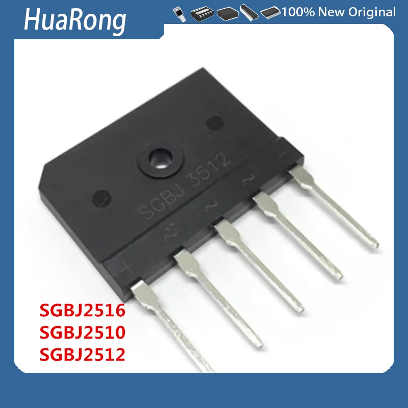

2 шт./лот SGBJ2516 25A1600V SBJ2510 SGBJ2512