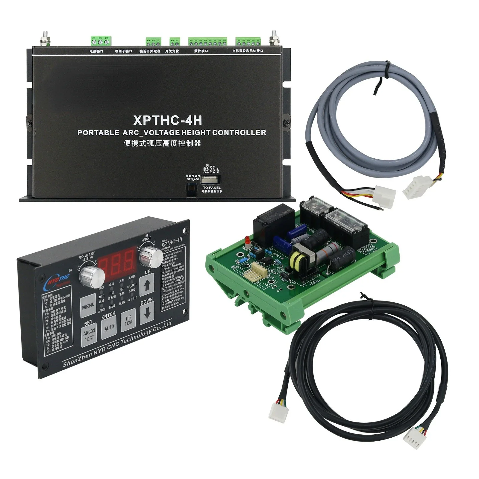 XPTHC-4H Plasma Torch Height Controller Kit For CNC Plasma Cutting Machines