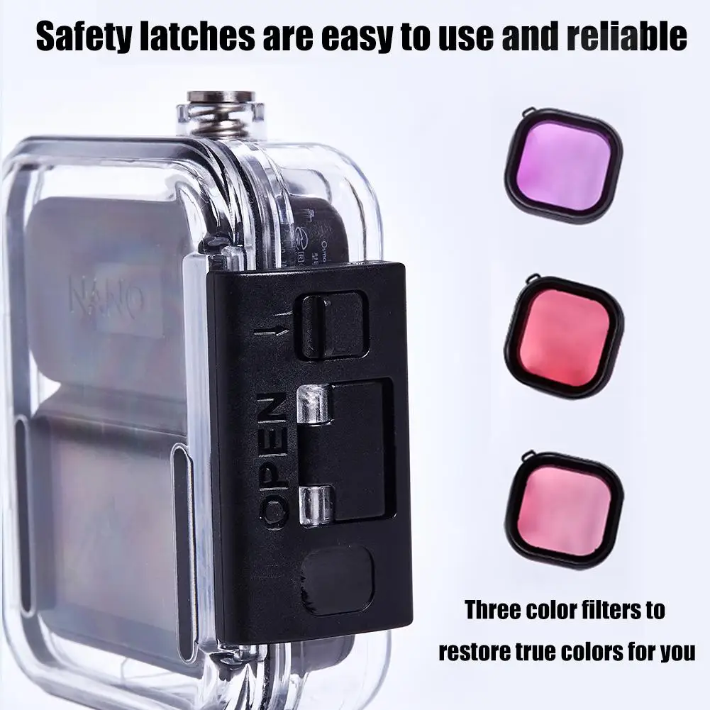 

Для камеры DJI Nano, водонепроницаемый защитный чехол для дайвинга, чехол для подводного плавания, чехол для спортивной камеры, аксессуары