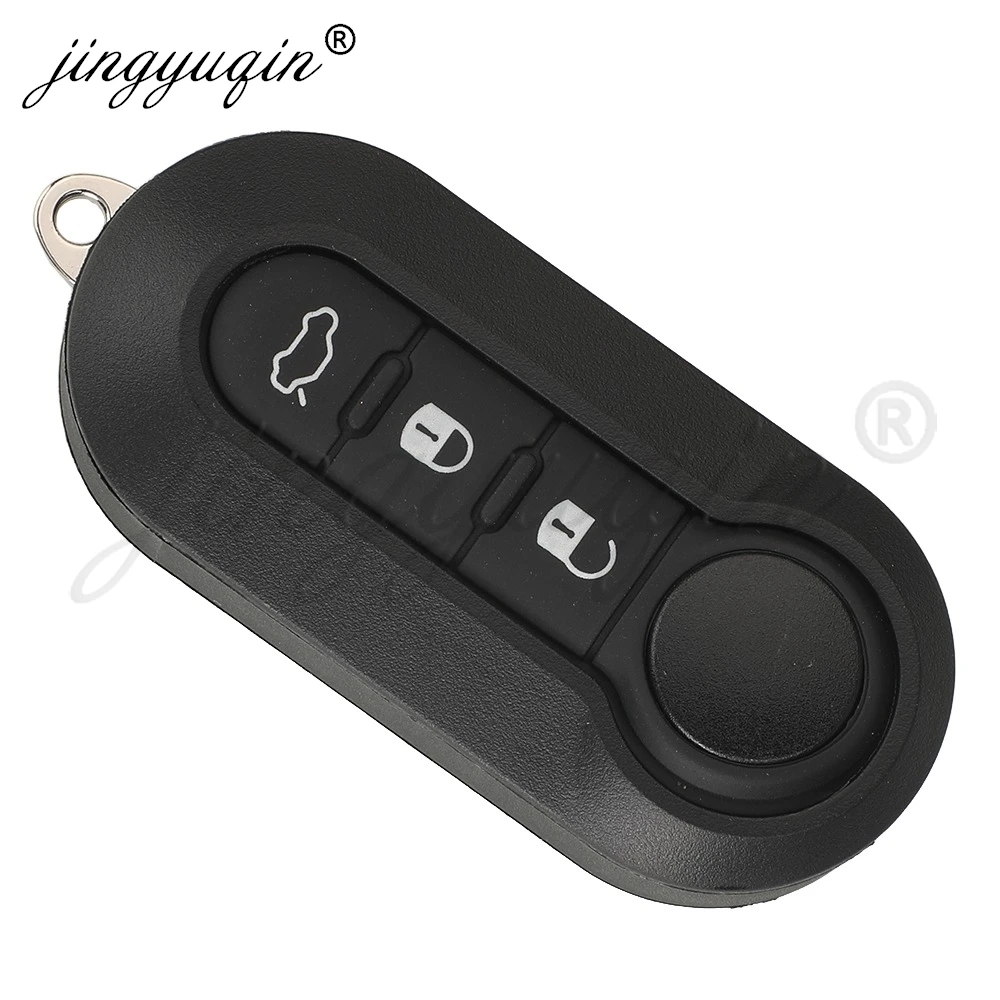 jingyuqin 4A 433MHz A2C86460000 Flip Car Remote Key For Fiat Mobi Uno Fiorino E Mais Strada with Original Chip Fob Control