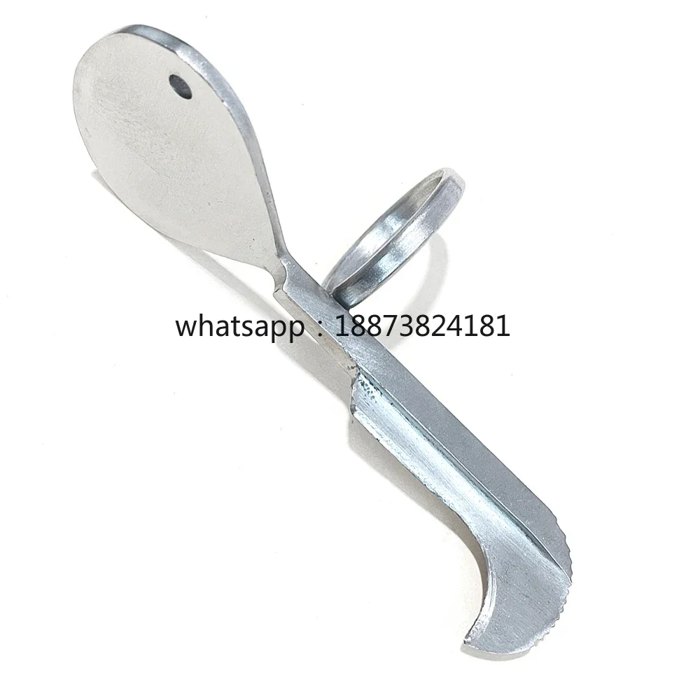Farming Animals Surgical Finger Knife Stainless Steel Scalpel Durable Abortion Horse Cattle Sheep Ranch  fast shipping
