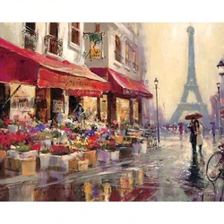 GATYZTORY DIY Painting By Numbers Kits Animal Drawing Acrylic Picture Modern Wall Art Home Decor 40x50cm Arts