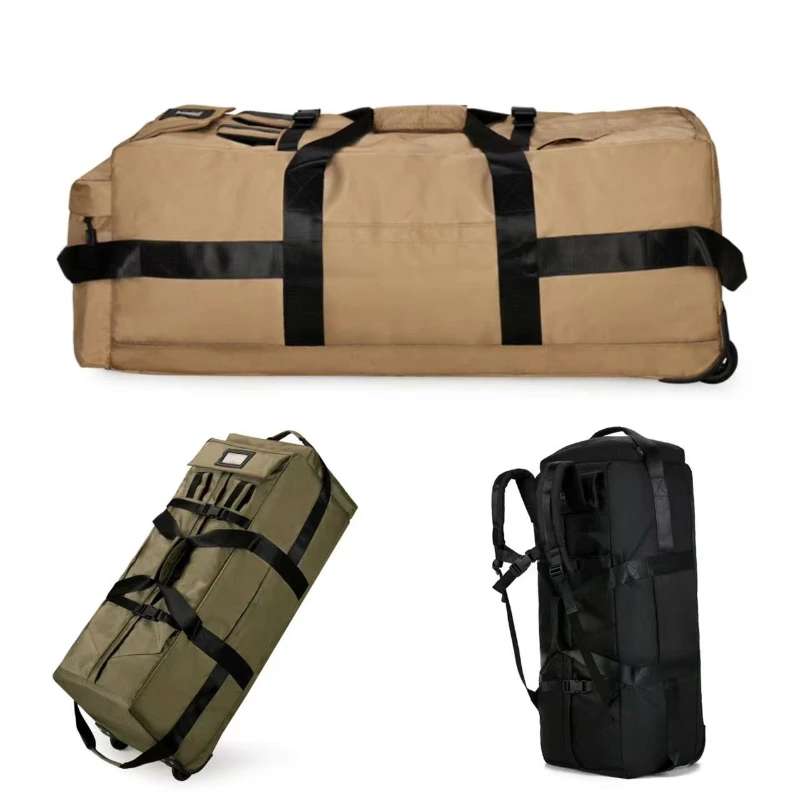 Oxford Casual Travel Bags Water Proof Tie Rod Outdoor Bags for Men 2024 High Quality Large Capacity Backpack Bolsa De Viaje